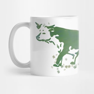 Watercolor cow Mug